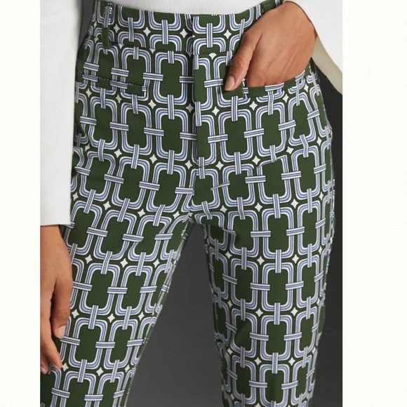 NWT Anthropologie Maeve Essential High-Rise Kick-Flare Pants size 12 - Picture 5 of 17